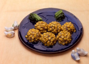 Steamed Beef with Japanese Mustard Spinach