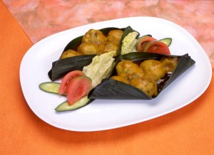 宮崎牛のかぼちゃだんごあんかけ
